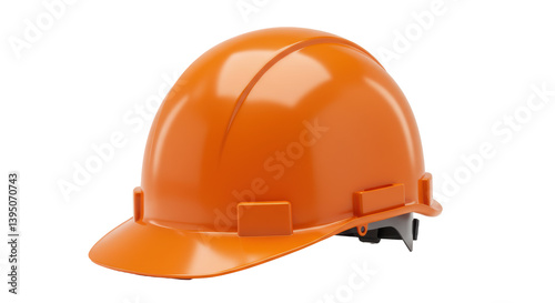 Isolated Orange Hard Hat