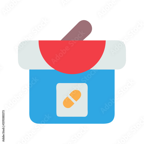 Vector Pharmacy Icon for Healthcare Design