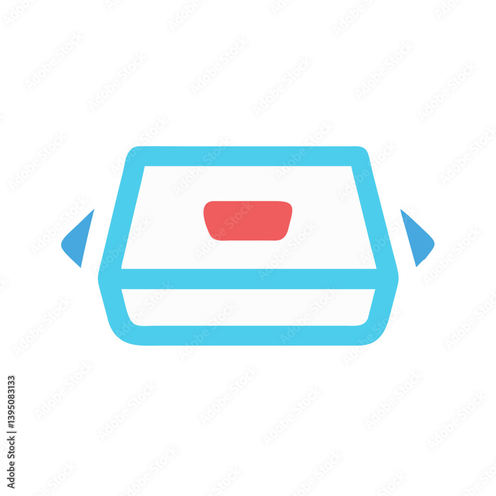 Tray Icon Vector Design
