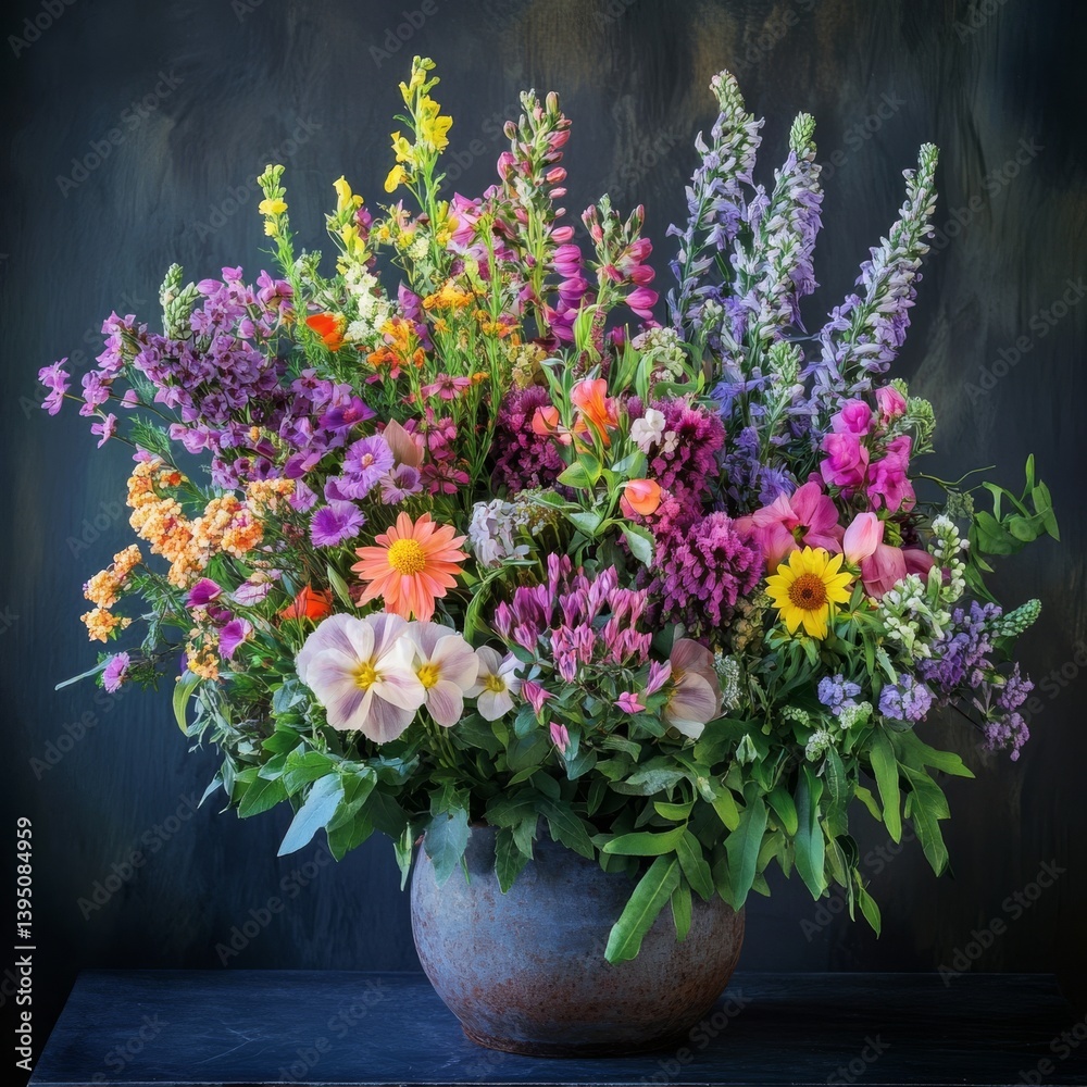 Perennial flower mix.