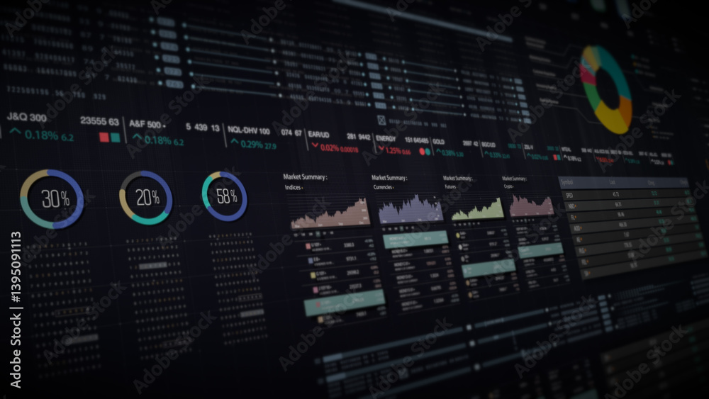 Dynamic data visuals for business info graphics, animated charts, and data-driven insights for a business meeting mock-up. Explore the world of trading, stock exchanges, and crypto Dynamic data visuals for business info graphics, animated charts, and data-driven insights for a business meeting mock-up. Explore the world of trading, stock exchanges, and crypto