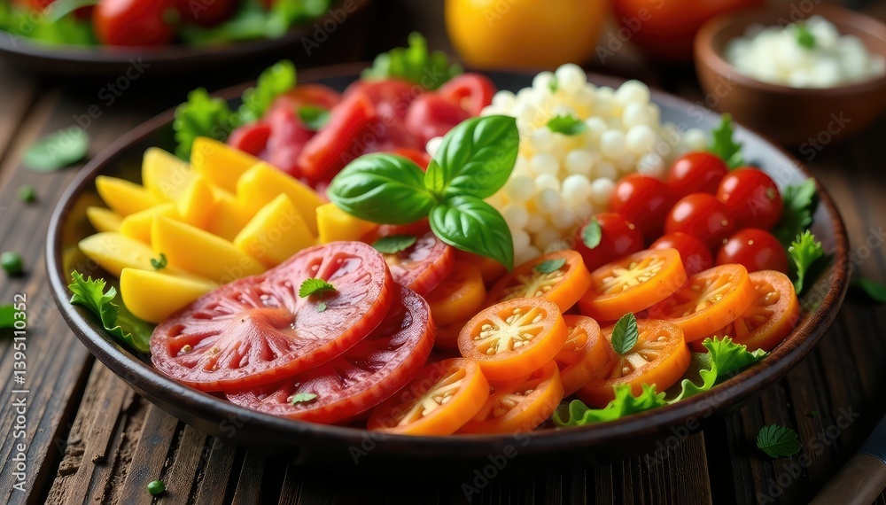 Artistically arranged Italian antipasto platter , cheese, food photography Artistically arranged Italian antipasto platter , cheese, food photography