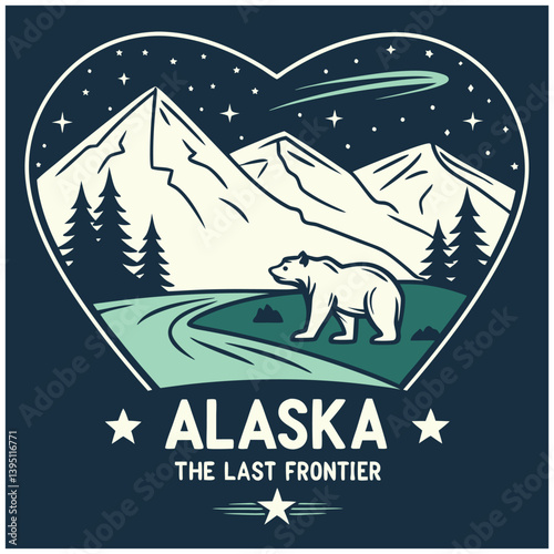 I Love Alaska Majestic Wildlife and Scenic Mountains