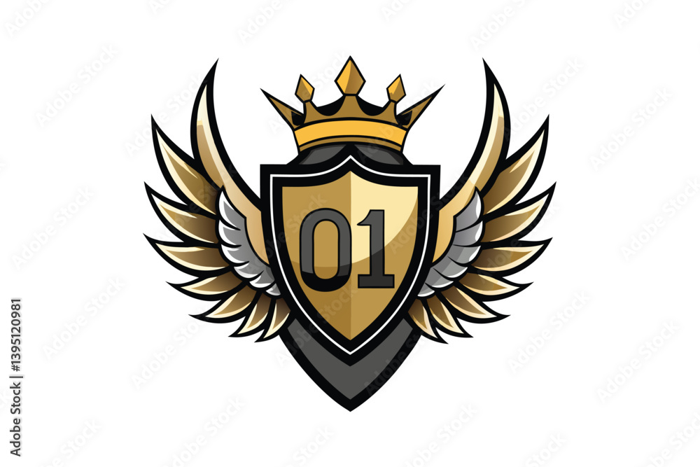 Fototapeta premium royal emblem illustration vector