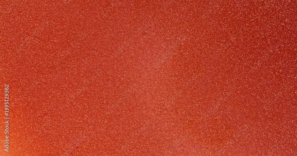 Fototapeta premium The Red glittering water slowly flows into beautiful abstract patterns. An organic background for visuals and motion graphics.