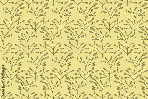 seamless pattern with ditsy flowers.floral background.botanical surface pattern design