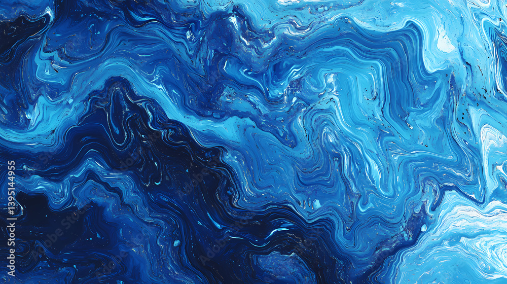 blue ocean surface