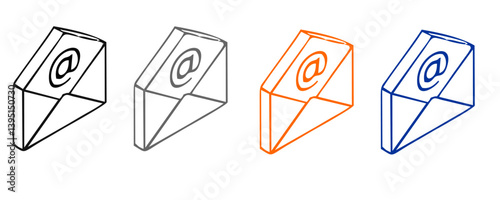 Social media icon vector. notification, like, comment, share symbol vector illustration