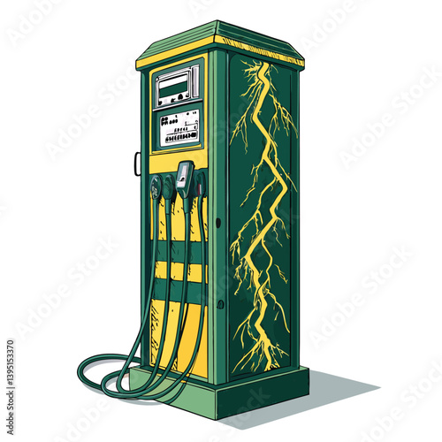Create a bold, vector illustration of a futuristic data terminal, emphasizing clean lines and vibrant color accents.  Include a stylized "CA" logo subtly integrated.
