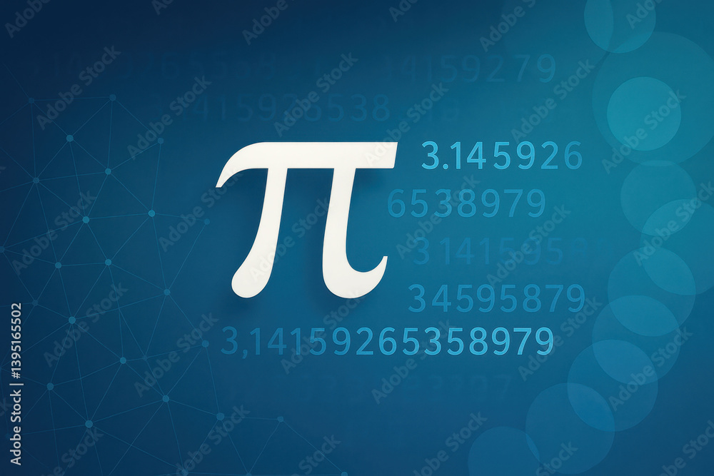 Visual explorations of pi through abstract, organic and crystalline forms
