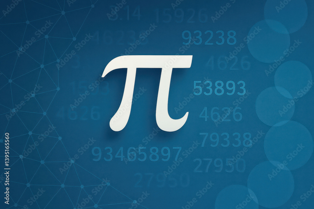 Visual explorations of pi through abstract, organic and crystalline forms