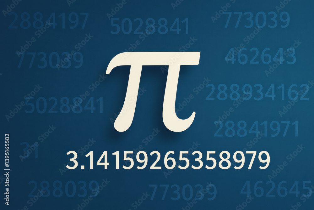 Visual explorations of pi through abstract, organic and crystalline forms
