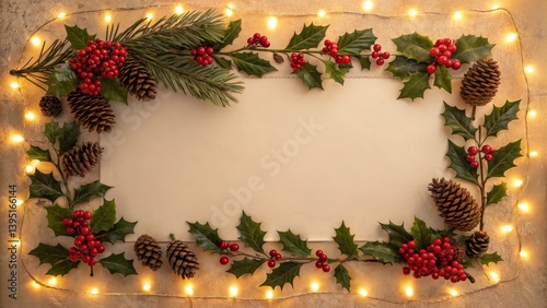 Christmas Festive Frame Hol...
