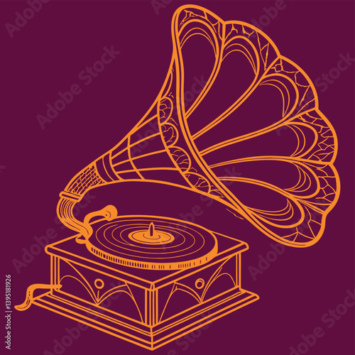 Dynamic Gold Sound Wave Line Art On Dark Background With Musical Rhythm Pattern For Luxury Audio Brand And Entertainment Industry Applications