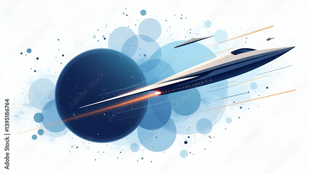 Flat Minimalist Wallpaper: Abstract Digital Network Grids & Futuristic Spacecraft for Innovative Aerospace Branding & Deep Space Exploration Flat Minimalist Wallpaper: Abstract Digital Network Grids & Futuristic Spacecraft for Innovative Aerospace Branding & Deep Space Exploration
