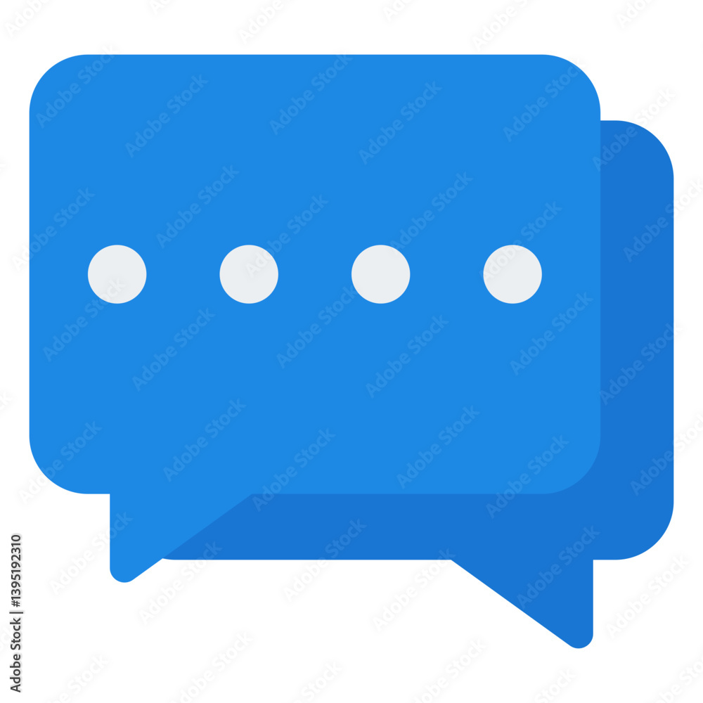 Chat Flat Icon Chat Flat Icon