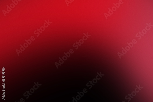 Bright red mesh gradient on a black background, rich and vivid, reminiscent of pulsating neon light in the twilight. The vivid red dominates the upper area, gradually darkening as it descends.