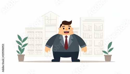 Flat Analyze sophisticated hard power influence with refined visuals emphasizing military dominance coercive force strategies and strategic enforcement for premium photo stock in  Simple flat cute vec