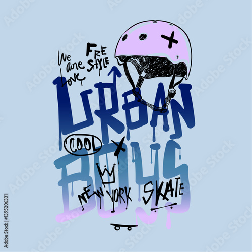 t shirt prints. boys graphic design. summer print art work. Graffiti drawing urban boys street style vintage typography. vector illustration design for fashion graphics,