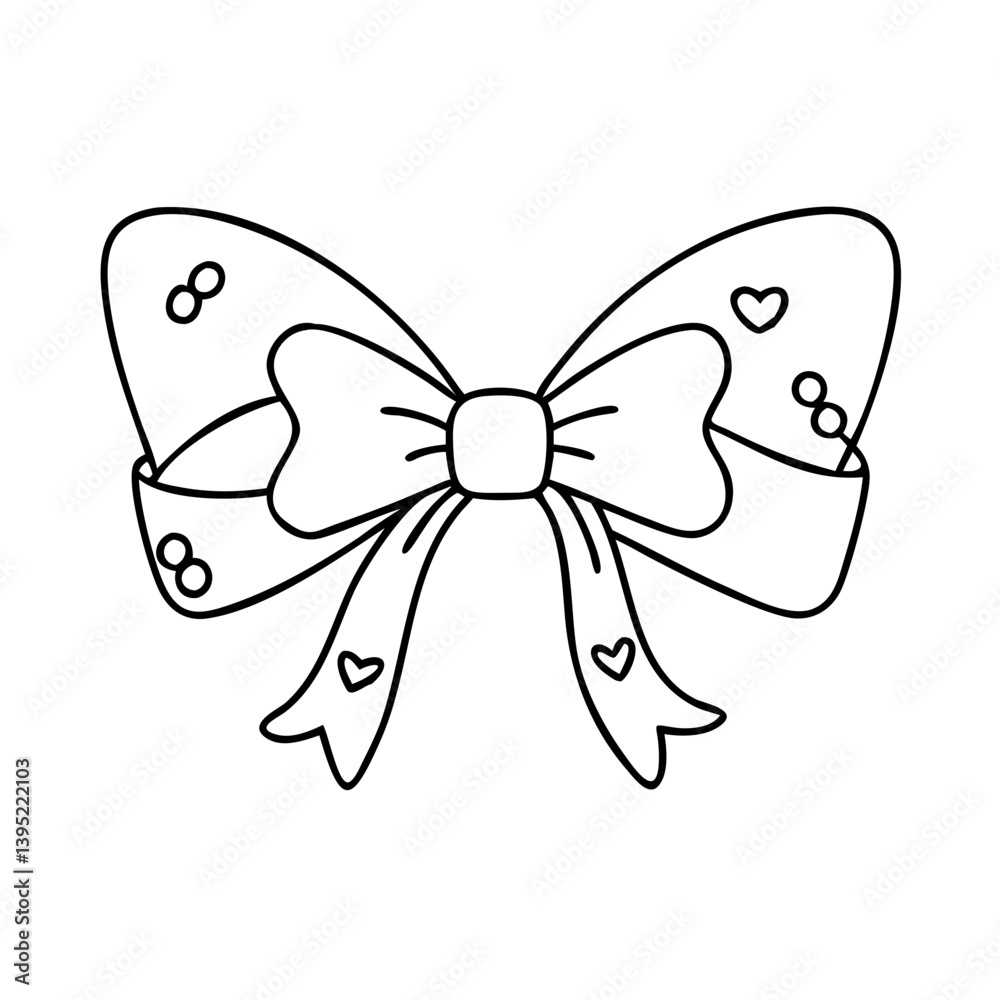 Fototapeta premium bow tie icon, bow tie vector illustration-simple illustration of bow tie, perfect for bow tie logos and icons