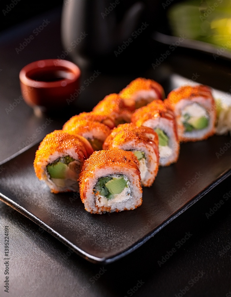 Salmon sushi Salmon sushi