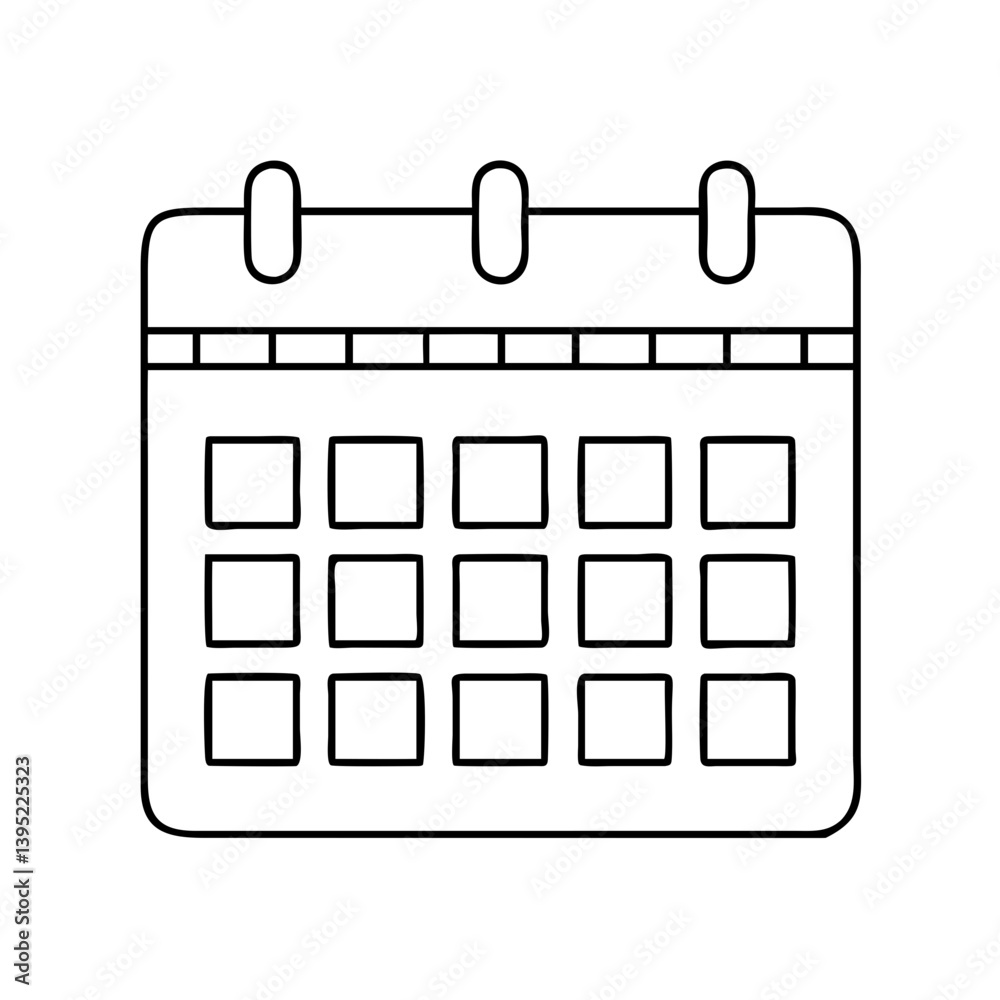 calendar icon, calendar vector illustration-simple illustration of calendar, perfect for calendar logos and icons calendar icon, calendar vector illustration-simple illustration of calendar, perfect for calendar logos and icons