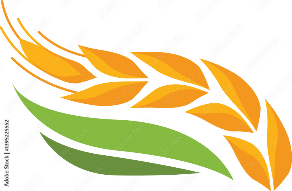 Fototapeta premium vector illustration of a leaf