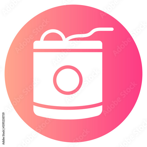 dental floss gradient icon