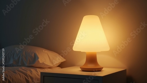 A cozy night with bedside lamps