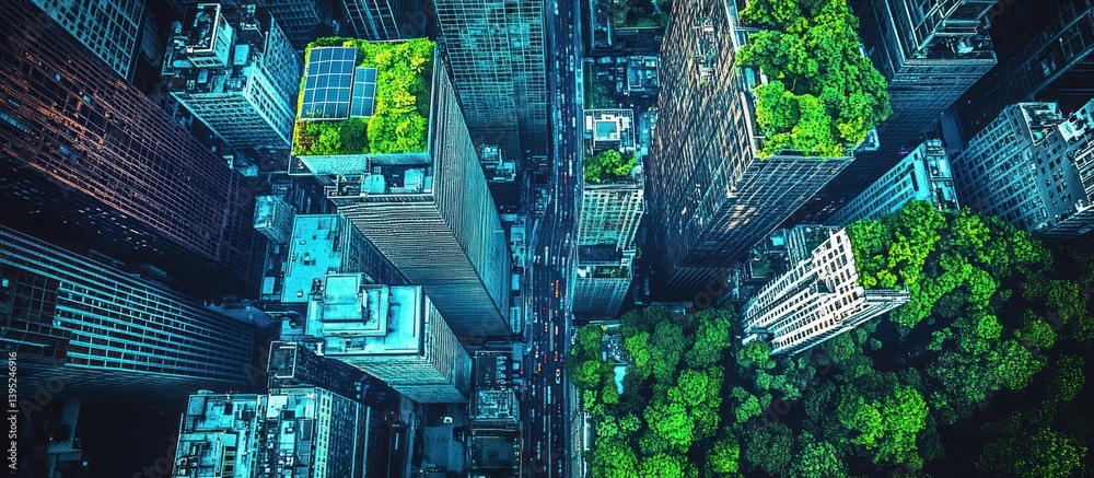 Urban Greenery, Sustainable Skyscrapers