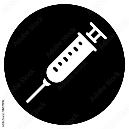 anesthesia glyph icon