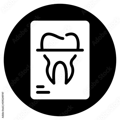 xray glyph icon
