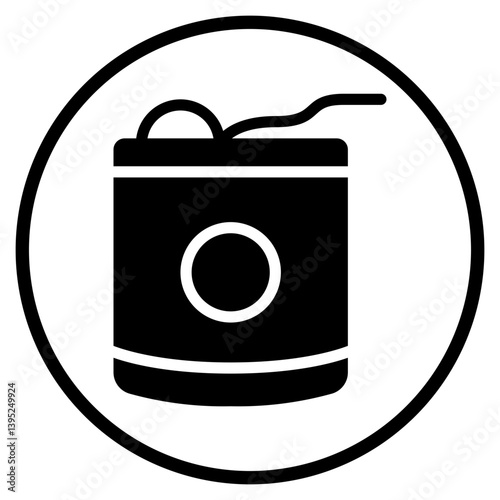 dental floss glyph icon