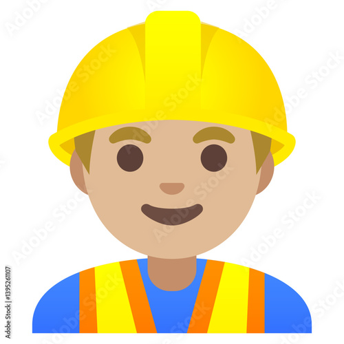 Construction Worker (Medium Skin Tone)
