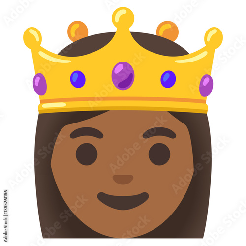 Princess (Dark Skin Tone)
