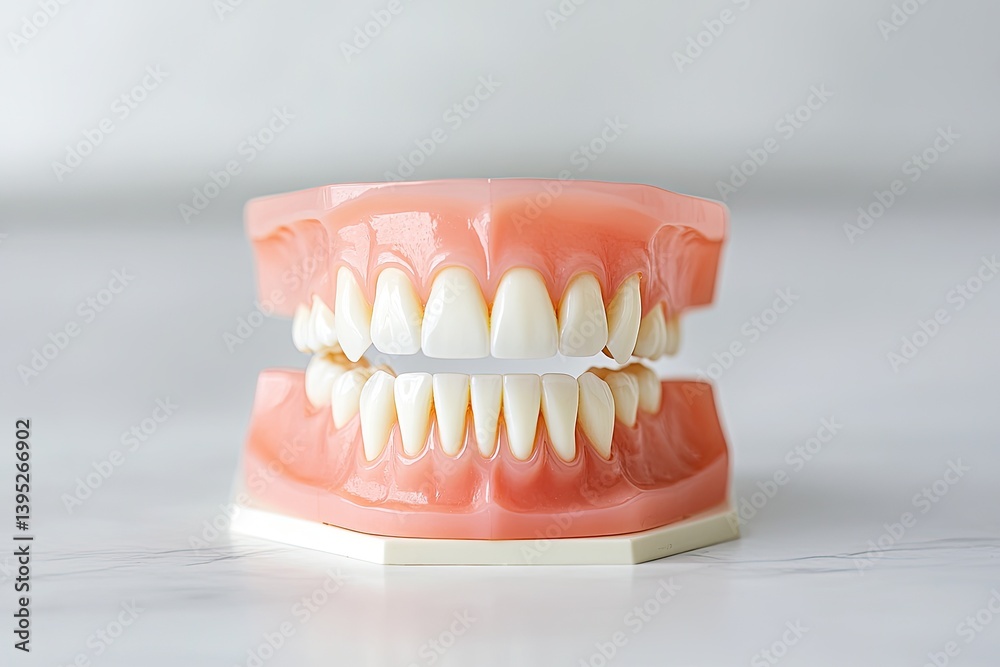 Obraz premium Dental model, teeth, gums