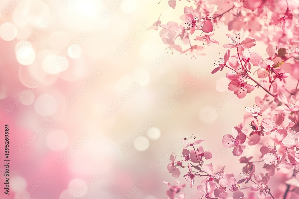 Soft Pink Blossoms & Bokeh Soft Pink Blossoms & Bokeh
