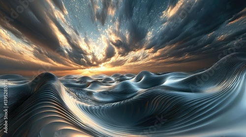 abstract fractal background