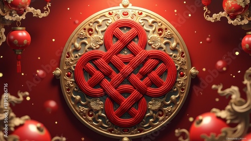 The auspicious meaning of Chinese knots