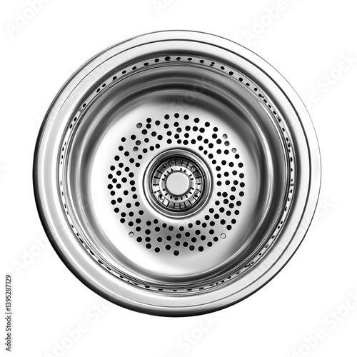 Sleek stainless steel sink strainer design modern kitchen essential