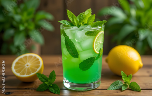 mojito with lime