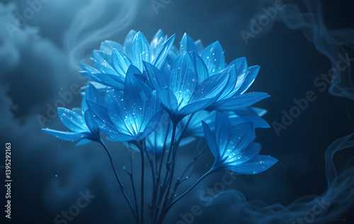 blue anemone flower