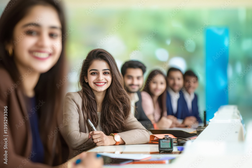 young indian businesspeople having a meeting together at office young indian businesspeople having a meeting together at office
