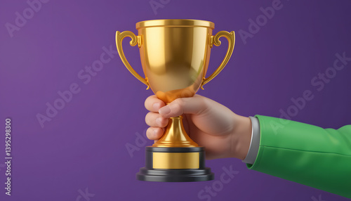 gold trophy cup