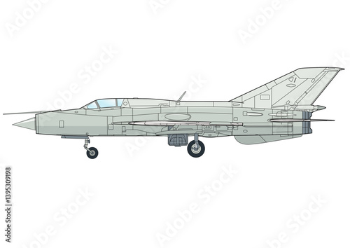 Russisches Jagdflugzeug