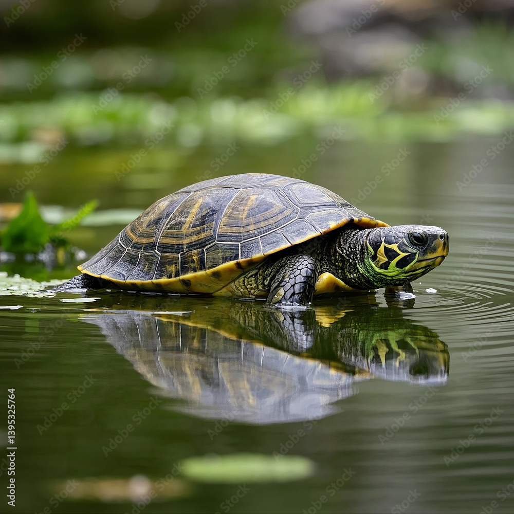 Obraz premium AI Generator, Tortoise image.