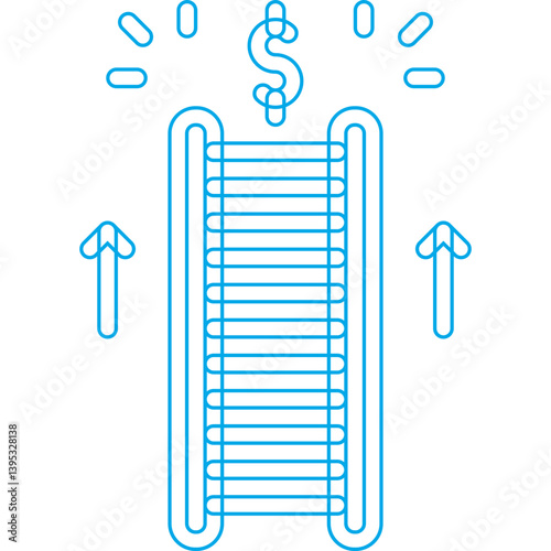 Motivation & Incentives single vector illustration icon