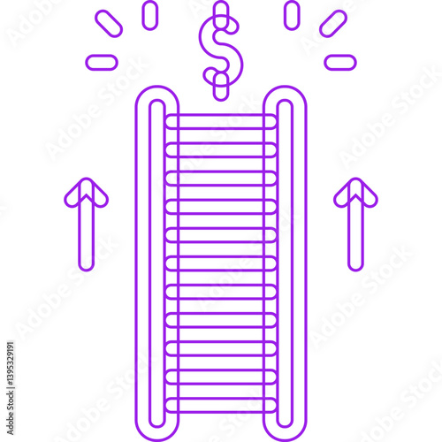 Motivation & Incentives single vector illustration icon