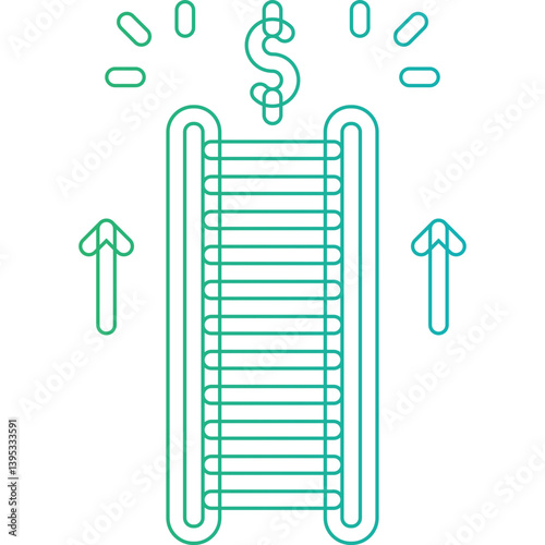 Motivation & Incentives single vector illustration icon