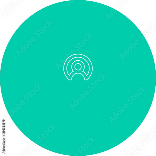 Candidate single vector illustration icon